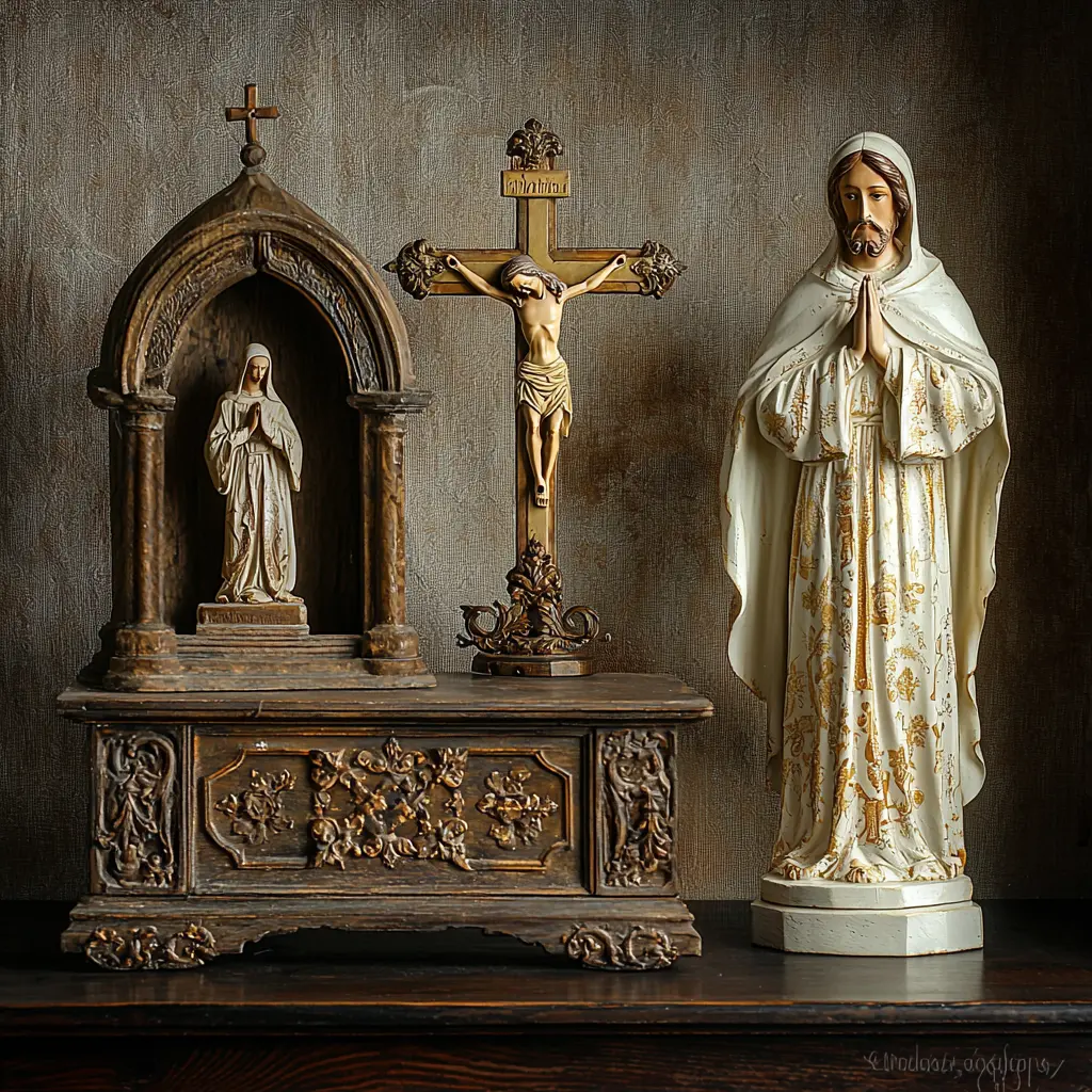 Compro arte sacra antiga